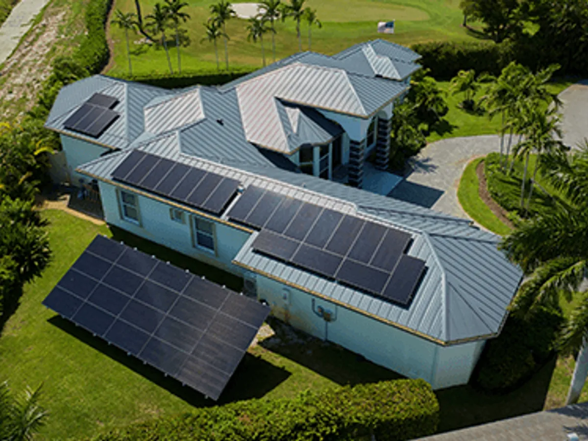 Delray Waterfront — Residential solar installation by Palm Beach Solar in Delray Beach, FL
