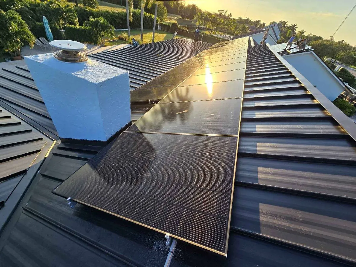 Royal Palm Home — Residential solar installation by Palm Beach Solar in Royal Palm Beach, FL
